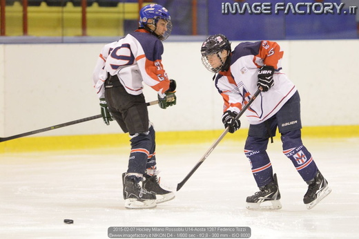 2015-02-07 Hockey Milano Rossoblu U14-Aosta 1267 Federico Tozzi